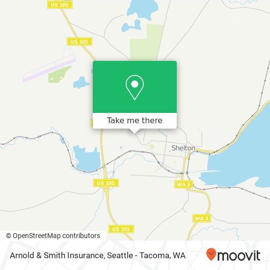Mapa de Arnold & Smith Insurance