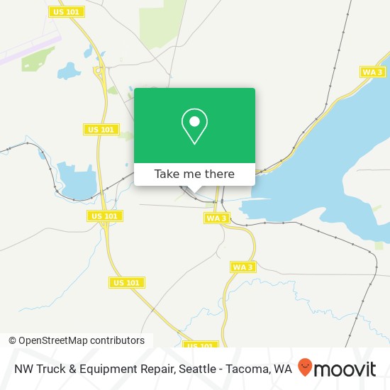 Mapa de NW Truck & Equipment Repair