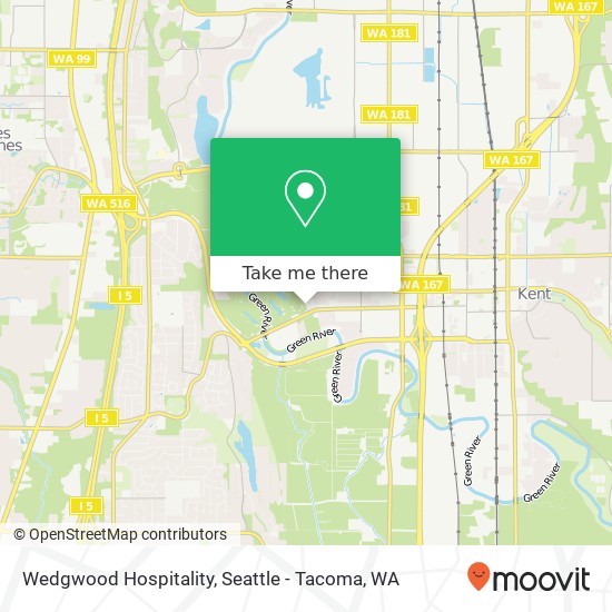 Wedgwood Hospitality map