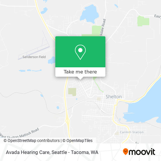 Avada Hearing Care map