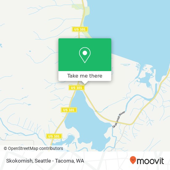 Skokomish map