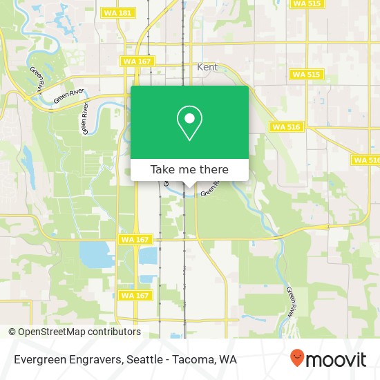 Mapa de Evergreen Engravers