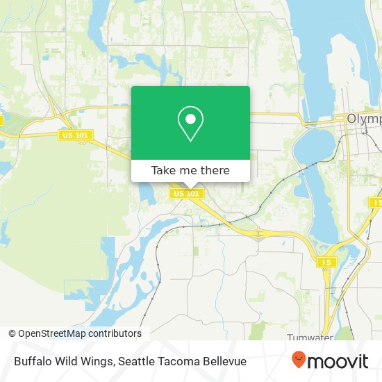 Mapa de Buffalo Wild Wings