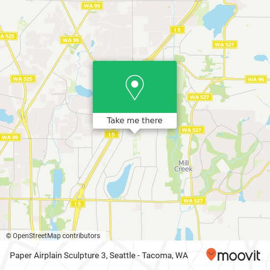Mapa de Paper Airplain Sculpture 3