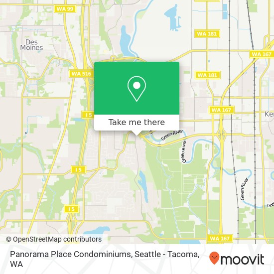 Panorama Place Condominiums map