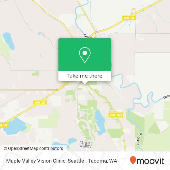 Mapa de Maple Valley Vision Clinic