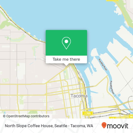 Mapa de North Slope Coffee House