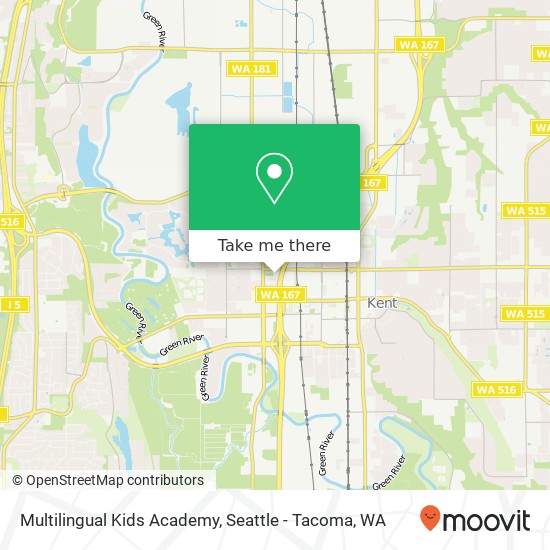 Multilingual Kids Academy map