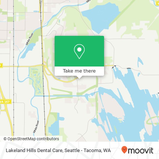 Lakeland Hills Dental Care map