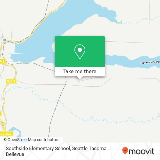 Mapa de Southside Elementary School