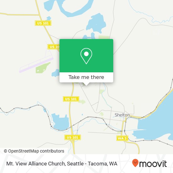 Mapa de Mt. View Alliance Church
