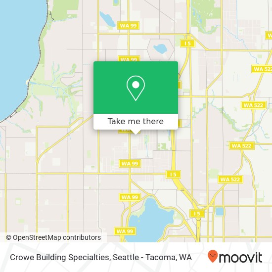 Mapa de Crowe Building Specialties