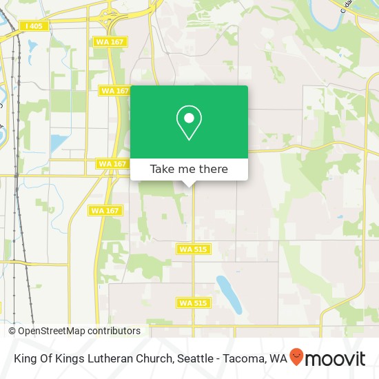 King Of Kings Lutheran Church map