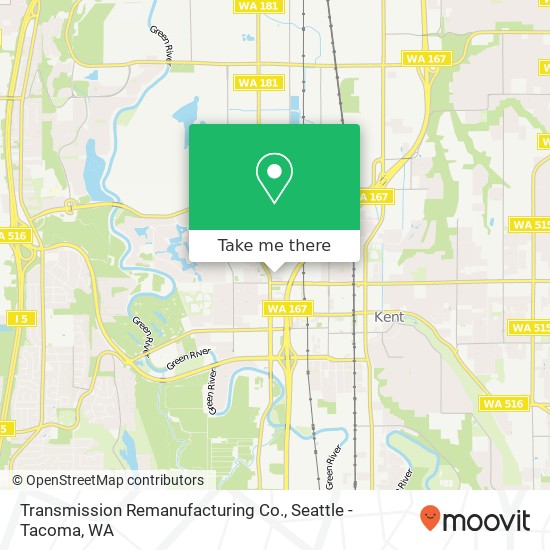 Mapa de Transmission Remanufacturing Co.