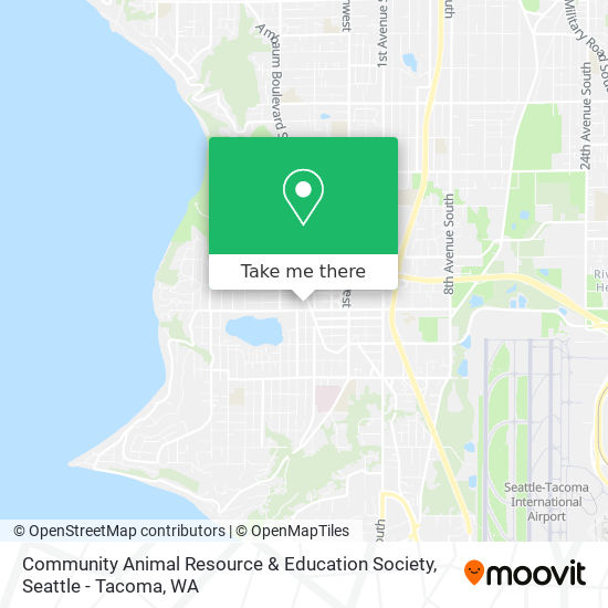 Mapa de Community Animal Resource & Education Society