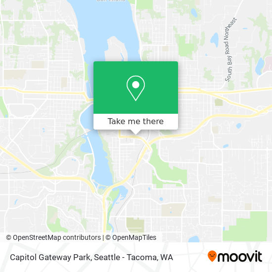 Mapa de Capitol Gateway Park