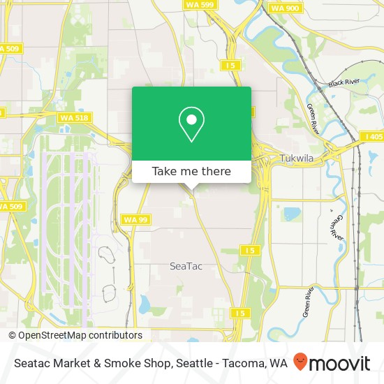 Seatac Market & Smoke Shop map