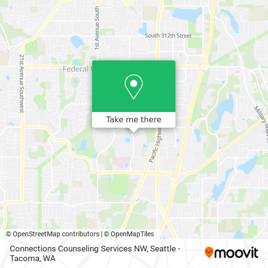 Connections Counseling Services NW map