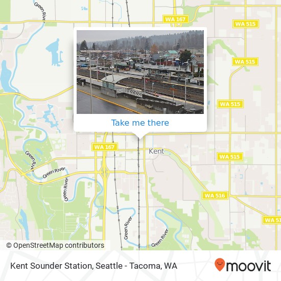 Mapa de Kent Sounder Station