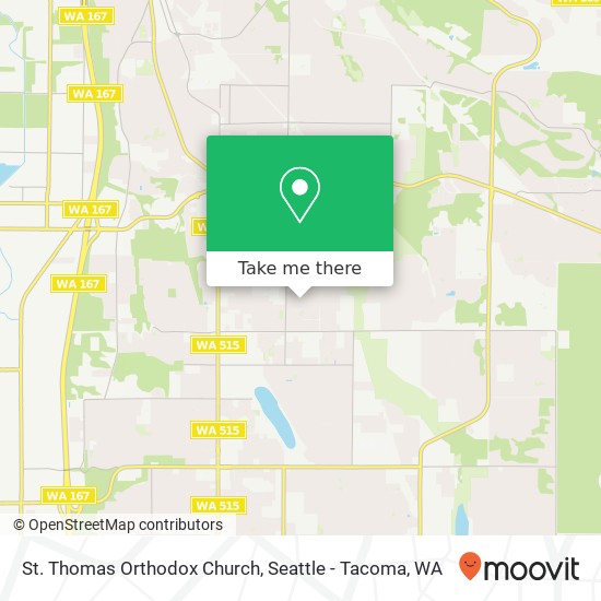 St. Thomas Orthodox Church map