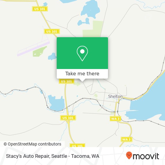Mapa de Stacy's Auto Repair