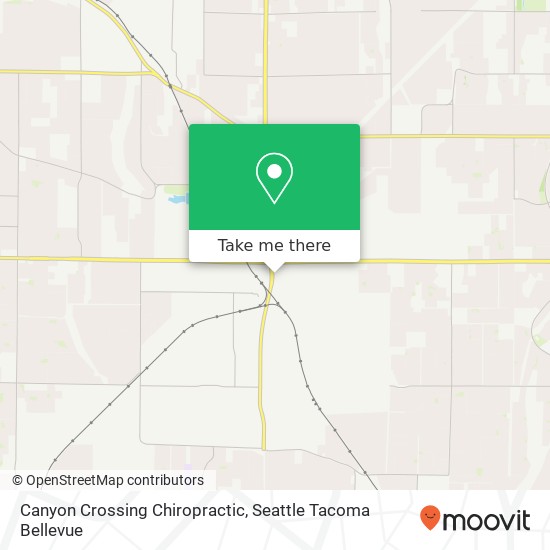 Canyon Crossing Chiropractic map