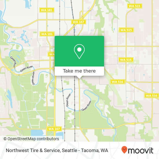 Northwest Tire & Service map