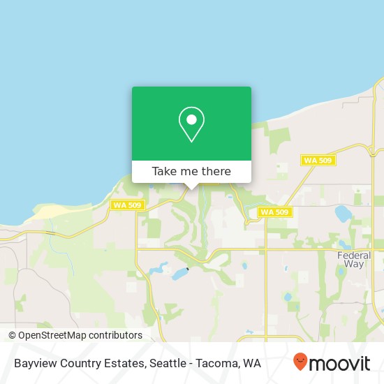 Bayview Country Estates map