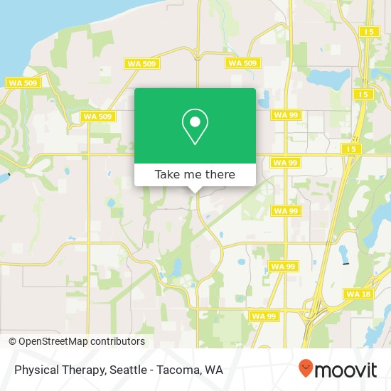 Mapa de Physical Therapy