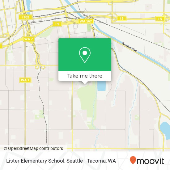 Mapa de Lister Elementary School
