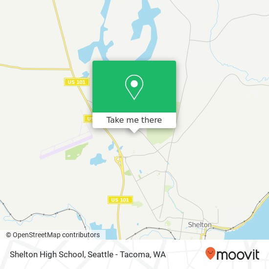 Mapa de Shelton High School