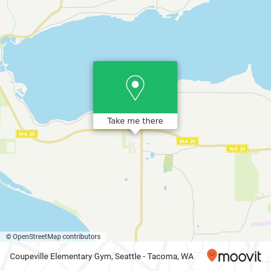 Coupeville Elementary Gym map