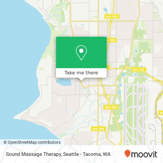 Mapa de Sound Massage Therapy