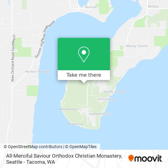 How to get to All Merciful Saviour Orthodox Christian Monastery in