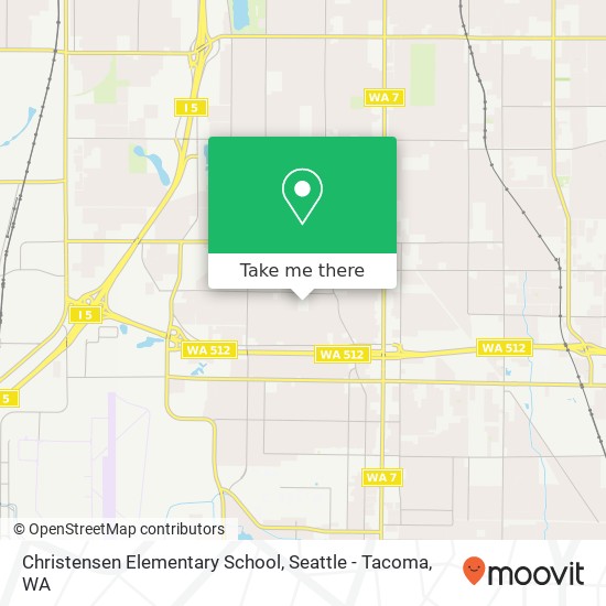 Mapa de Christensen Elementary School