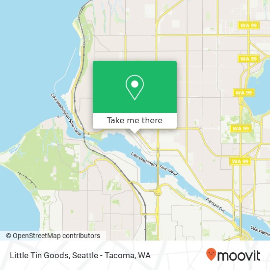 Mapa de Little Tin Goods
