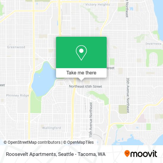 Roosevelt Apartments map