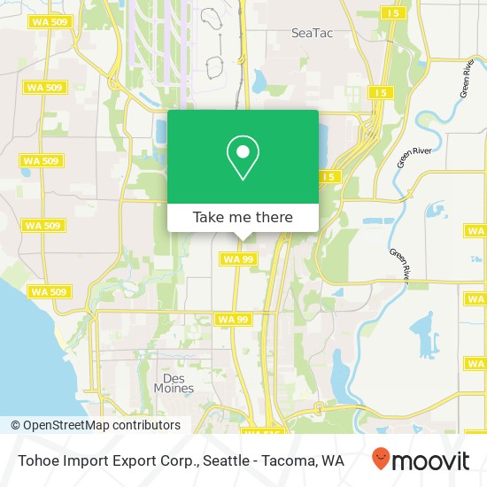 Mapa de Tohoe Import Export Corp.