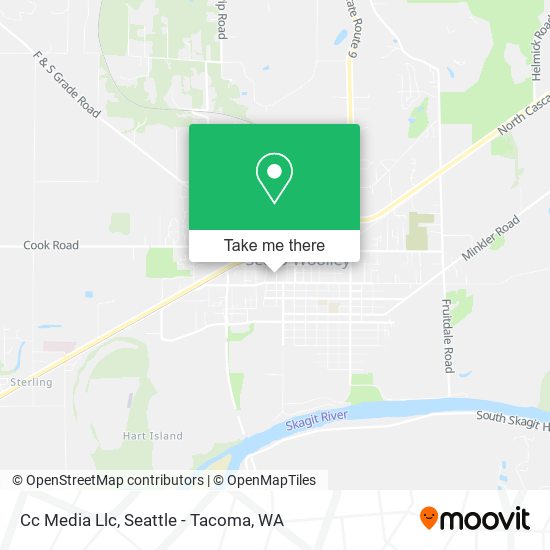 Mapa de Cc Media Llc