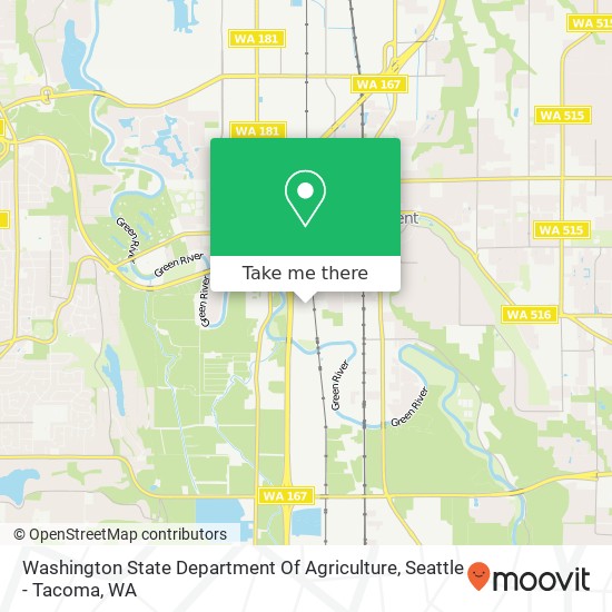 Washington State Department Of Agriculture map