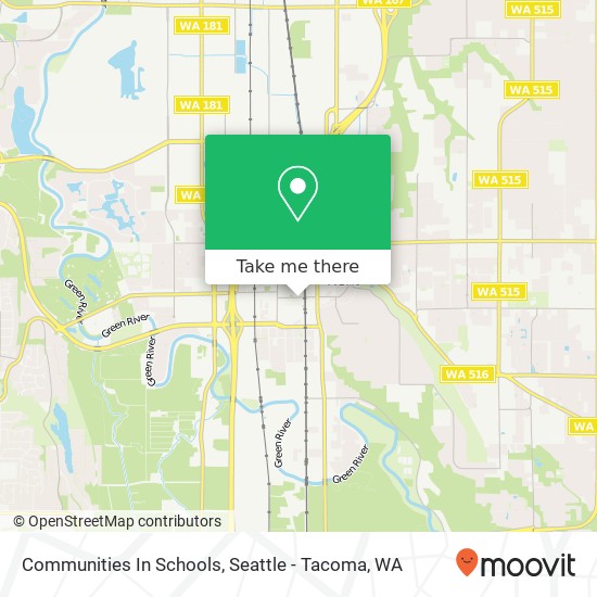 Communities In Schools map