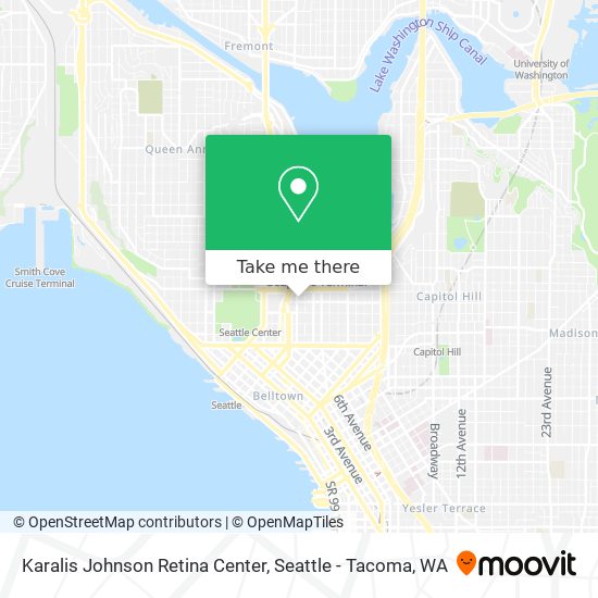 Karalis Johnson Retina Center map