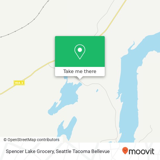 Spencer Lake Grocery map