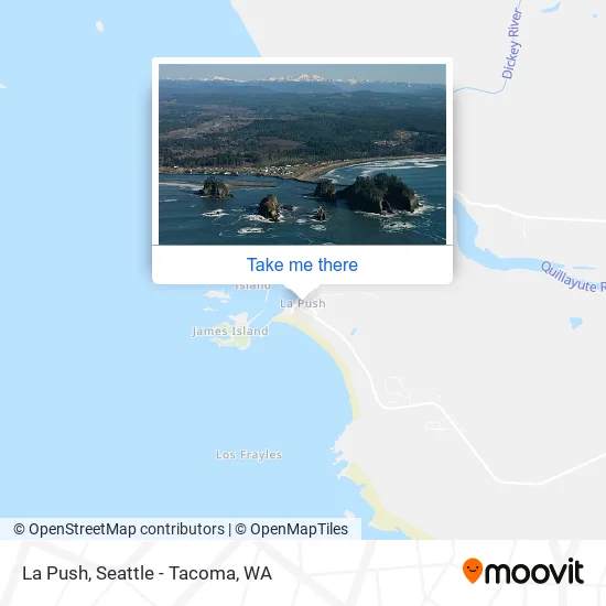 La Push map