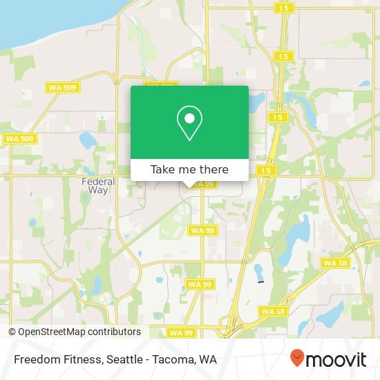 Freedom Fitness map