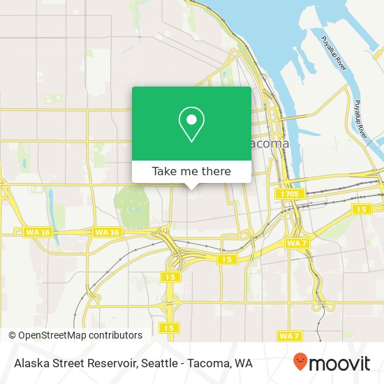 Mapa de Alaska Street Reservoir