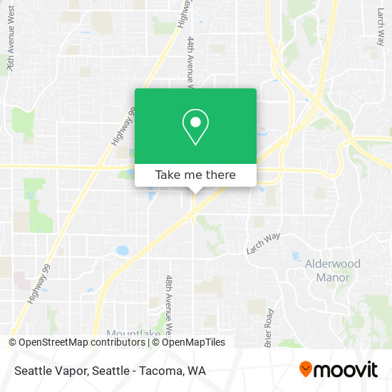 Mapa de Seattle Vapor