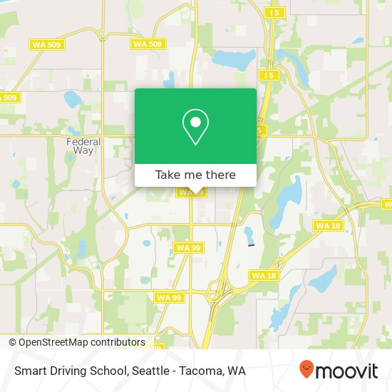 Mapa de Smart Driving School