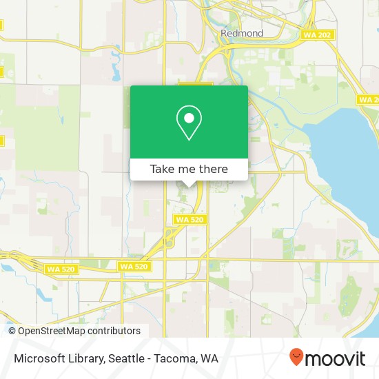 Mapa de Microsoft Library