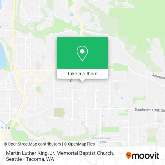 Mapa de Martin Luther King, Jr. Memorial Baptist Church